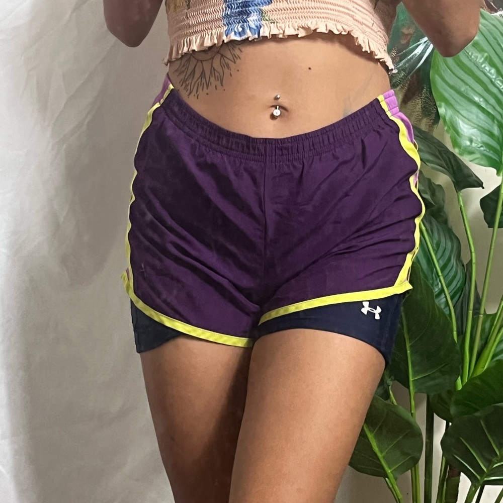 Danskin purple girl shorts